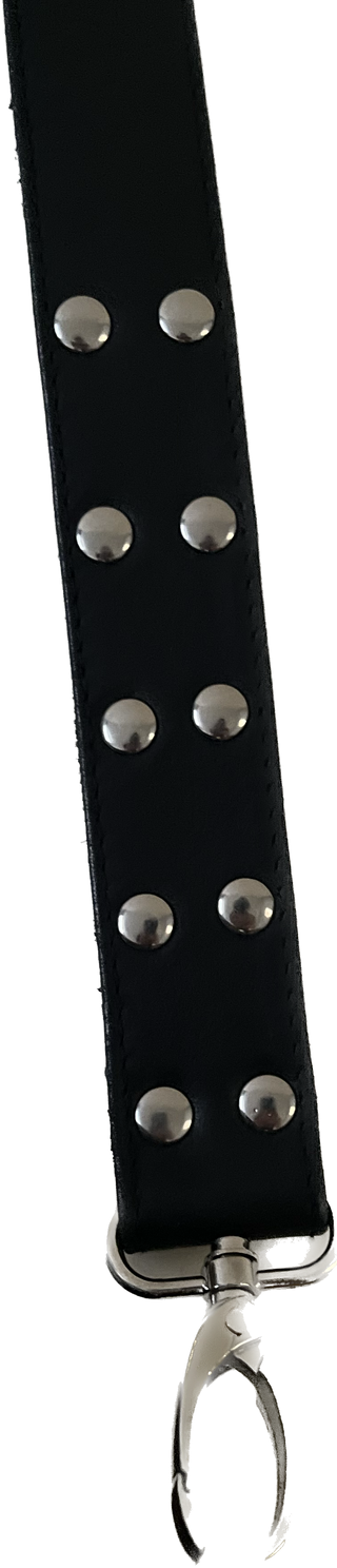 Leather Crossbody Bag - Black Silver - Design Emporium