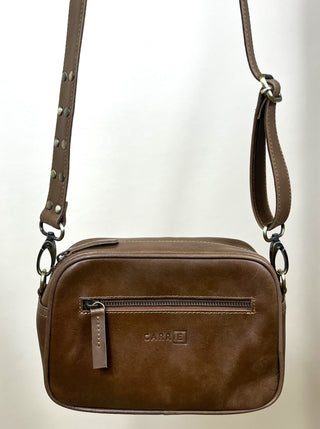 crossbody bag - natural tan