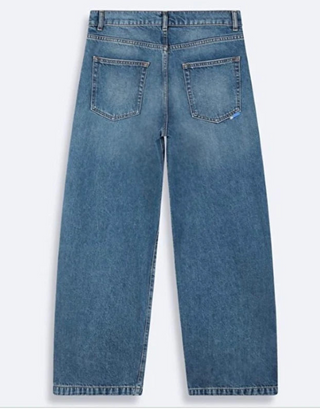 jeans - larrie - high rise - talea wash -barrell leg