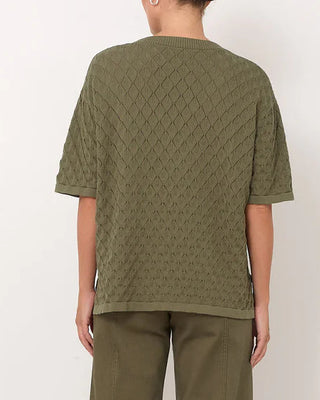 knit top - khaki - bethany