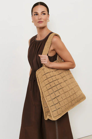 paper weave tote