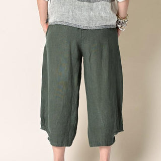 linen pants - addison - khaki