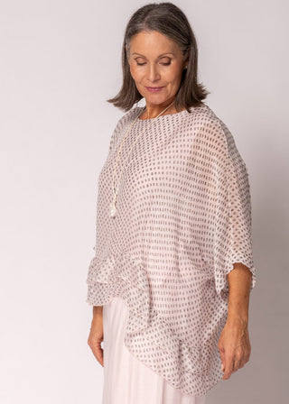 silk top - modena pink - amelina