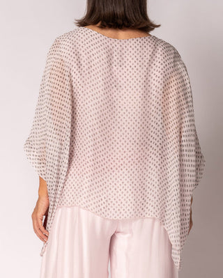 silk top - modena pink - amelina