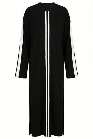 bea cotton stretch dress - black