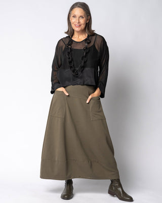 silk top - onyx - evora