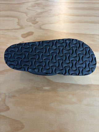 Puffer Sandals - leather - black - CARRIE