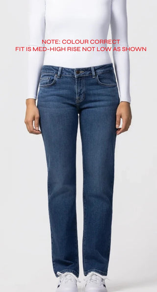 jeans - wilona - mid rise - sadira wash