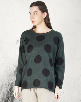 jumper - wool blend - khaki