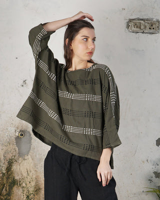 top - cotton - khaki - malibu