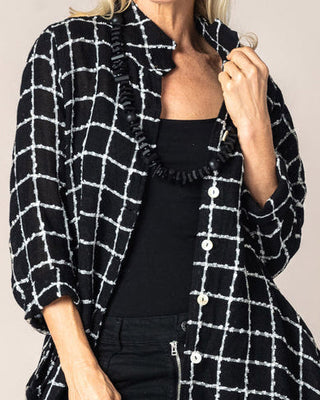 coat - onyx - mirella