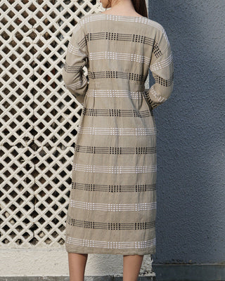 dress - cotton - latte - rhiannon