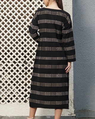dress - cotton - onyx - rhiannon