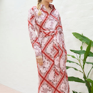 river dahlia dress - pinks