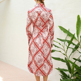 river dahlia dress - pinks