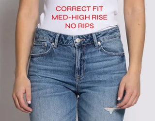 jeans - wilona - mid rise - sadira wash