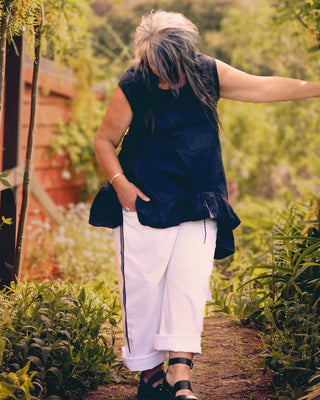 cotton - blanco pant - white