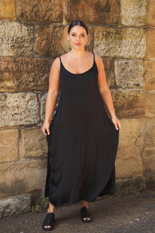 gemma slip - long - bamboo silk