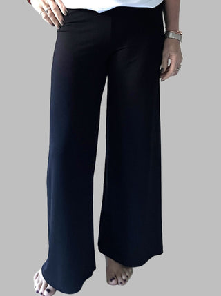 Black Knit Ginny Pants - Design Emporium